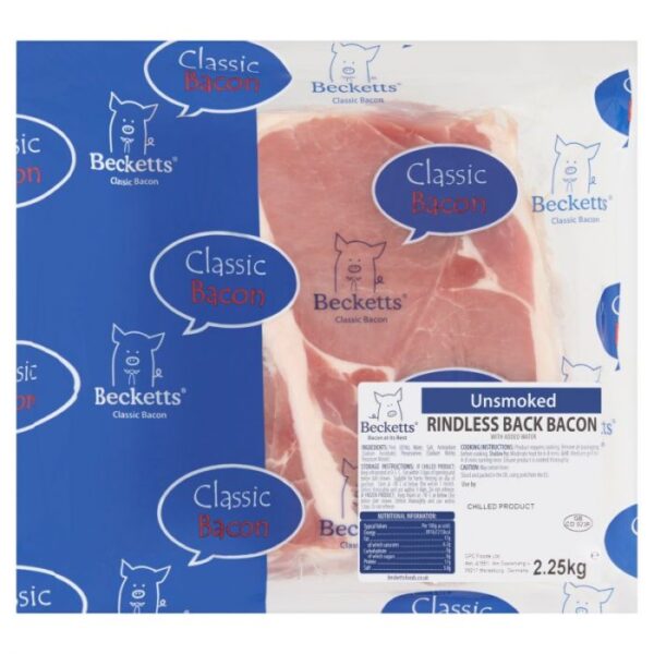 Classic Rindless Bacon 2.25kg