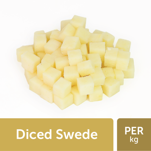 Fresh Prepared Swede Diced (Per kg)