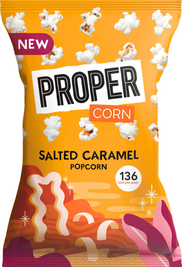 ProperCorn Salted Caramel Popcorn 28g (24 packs)