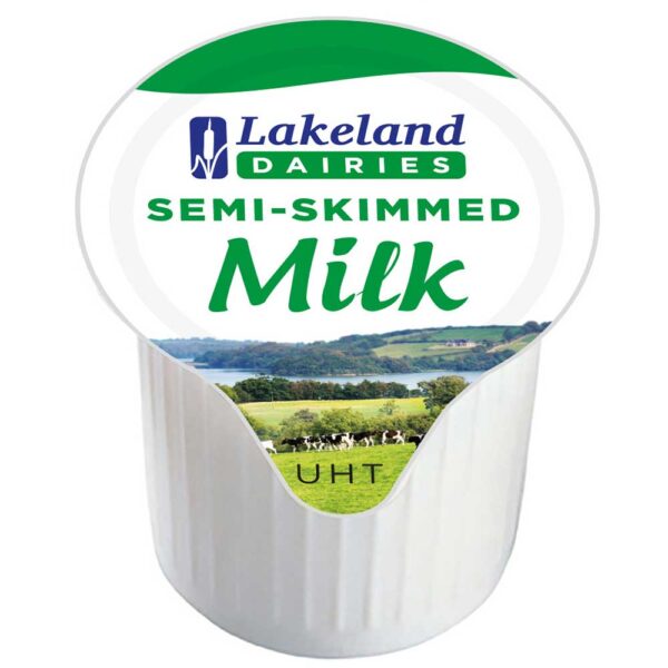 Lakeland Dairies Semi Skimmed Jiggers 12ml (120 pack)